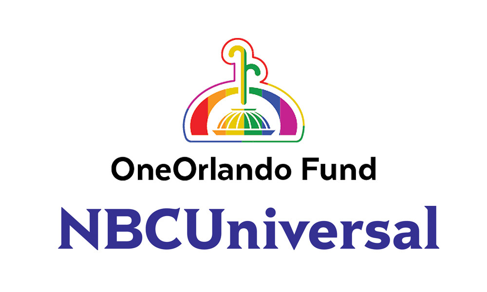 OneOrlando Fund, NBCUniversal Logos OneOrlando Fund, NBCUniversal Logos